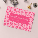 Recherche de motif léopard cartes visite Tendance