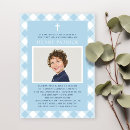 Recherche de blue petite communion invitations Garçon