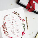 Recherche de hiver mariage invitations Festif