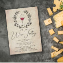 Recherche de red wine invitations Dégustation de vin