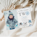 Recherche de winter anniversaire invitations Pour enfants
