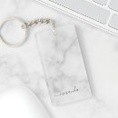 Recherche de blanc rectangulaires porteclés Élégant