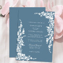 Recherche de vintage garden mariage invitations Bleu poussiéreux