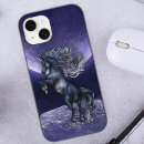Recherche de licorne noire iphone coques Magique