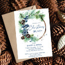 Recherche de fête de bleue noël invitations Couronne