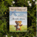 Recherche de attente 11x16 invitations Ours en peluche