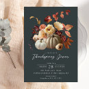 Recherche de elegant thanksgiving invitations Fête d'action de grâce