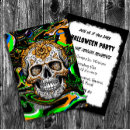 Recherche de crâne de halloween invitations Día de muertos