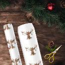 Recherche de reindeer papier cadeau Animal forestier
