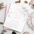 Recherche de snowflake baby shower fille invitations Bébé son froid dehors