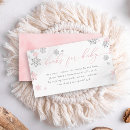Recherche de rose et argent de girlie invitations Pays des merveilles hivernales