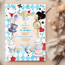 Recherche de motif diamant invitations Fête du thé