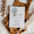 Recherche de blue teddy bears baby shower invitations Nous pouvons attendre