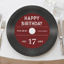 Recherche de bonne année assiettes en papier Vintage