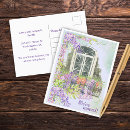 Recherche de glycine cartes postales Aquarelle