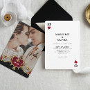Recherche de de casino mariage invitations Couple