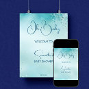 Recherche de bleu cyan posters Pour elle