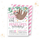Recherche de paresseuses invitations Fête d'anniversaire paresseuse