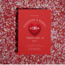 Recherche de coeurs de saint valentin invitations Rouge