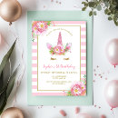 Recherche de de licorne invitations Floral