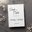 Recherche de ligne pointillée invitations Enregistrer la date