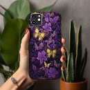 Recherche de papillons de monarque coques Violet