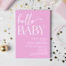 Recherche de hello baby invitations Fille