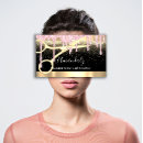 Recherche de licorne rose cartes visite Coiffeur