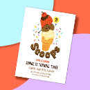 Recherche de trois scoops invitations Rose