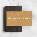 Recherche de bâtiment cartes visite Entreprise de construction