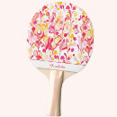 Recherche de motif abstrait raquettes ping pong Rétro