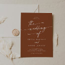 Recherche de desert mariage invitations Boho de