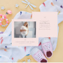Recherche de chic baby shower invitations Minimaliste