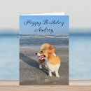 Recherche de corgi vœux cartes Mignon