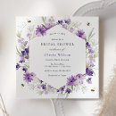 Recherche de sweet bridal shower invitations Fleur sauvage