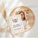 Recherche de polkadot invitations Simple