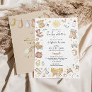 Recherche de nursery baby shower invitations Moderne