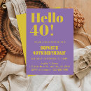 Recherche de contemporain anniversaire invitations Tendance