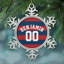 Recherche de flocon de neige rouge ornements Moderne