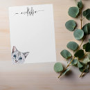 Recherche de cat blocsnotes Watercolor