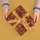 Recherche de flèche papier cadeau Rouge