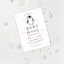 Recherche de penguin baby shower invitations Hiver