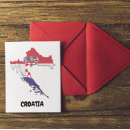 Recherche de drapeau croate cartes postales Dubrovnik
