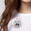Recherche de pandas badges Jeune fille