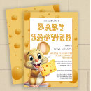 Recherche de souris et fromage invitations Animal