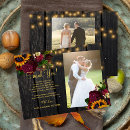 Recherche de mariage campagnard vœux cartes Invités
