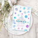 Recherche de snowflake baby shower invitations Flocons de neige