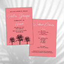 Recherche de palm springs invitations Tropical