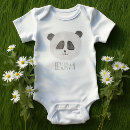 Recherche de petit panda bébé vêtements Nom