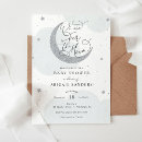 Recherche de silver baby shower invitations Aquarelle
